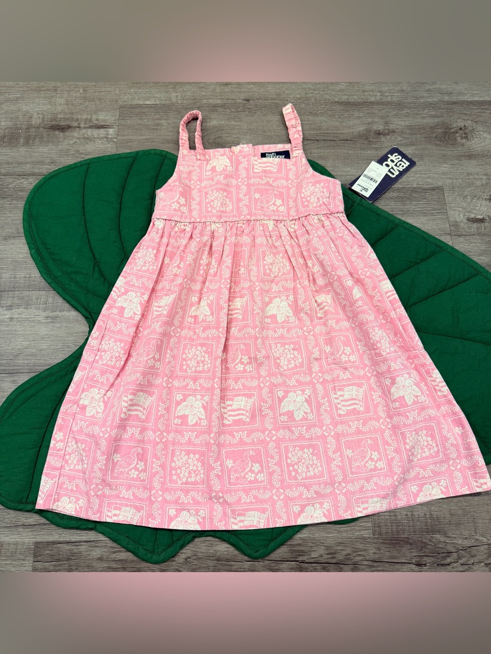 Reyn Spooner Girls 6 Pink Lahaina Sail Aloha Sundress